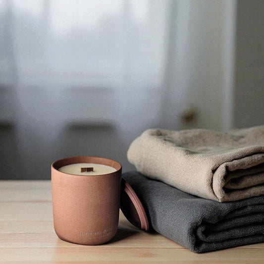 Strong in Silence- Soy Woodwick Candle