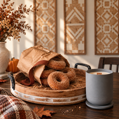 Donut Crumbs- Soy Woodwick Candle