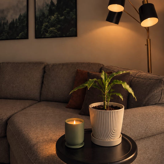 Grounded Glow- Soy Woodwick Candle