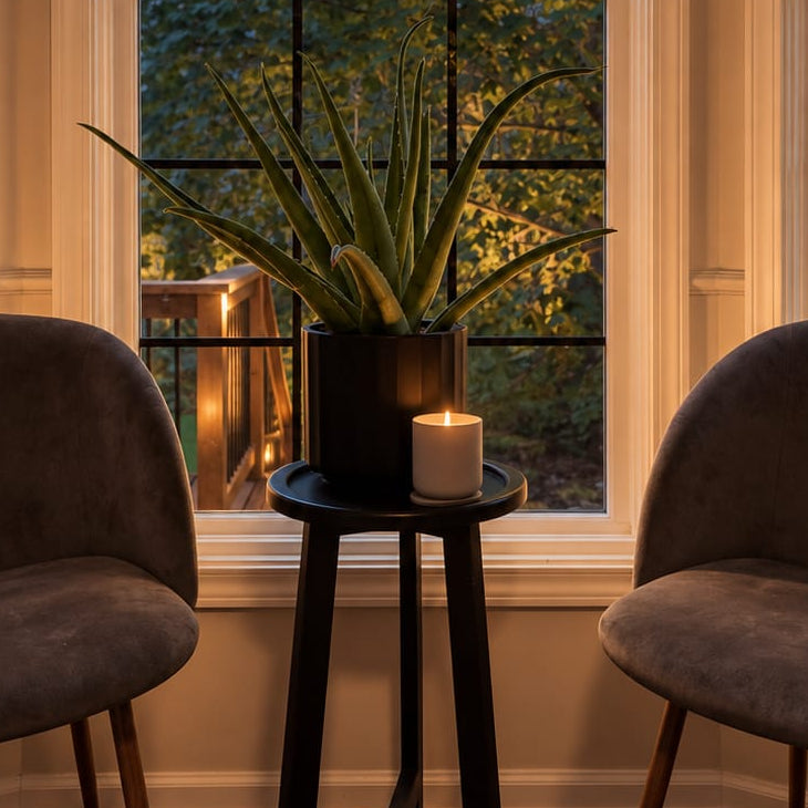 Strong in Silence- Soy Woodwick Candle