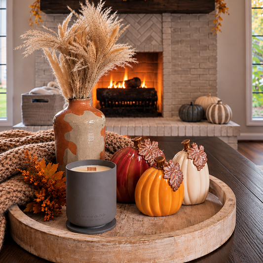 Cabin Light Soy Woodwick Candle